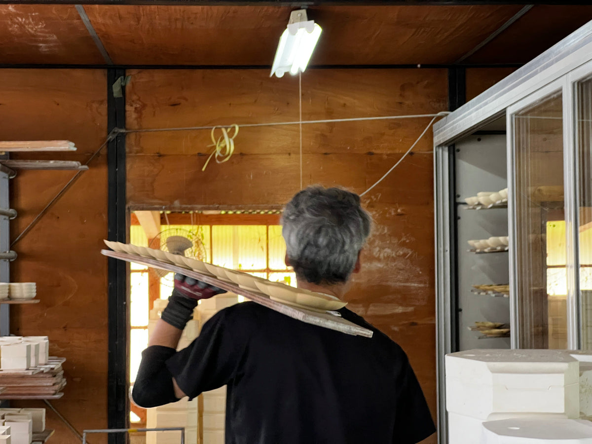 Japanese ceramic workshop and kiln