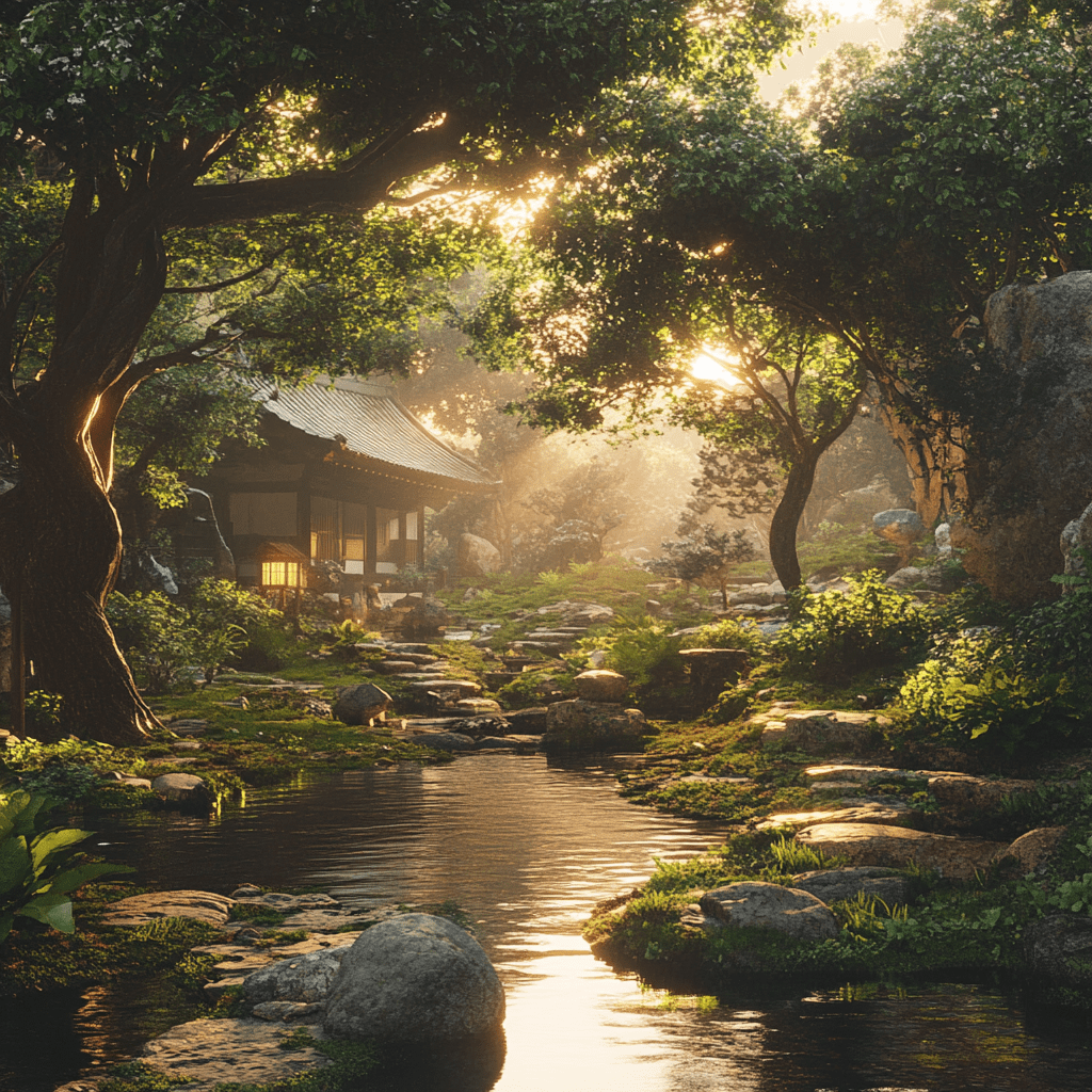 Japanese Forest peaceful