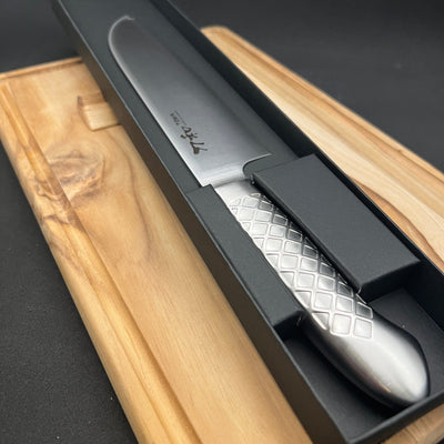 All Stainless Santoku Knife 17cm All Stainless Santoku Knife 17cm - Japanese Knives | My Japanese World