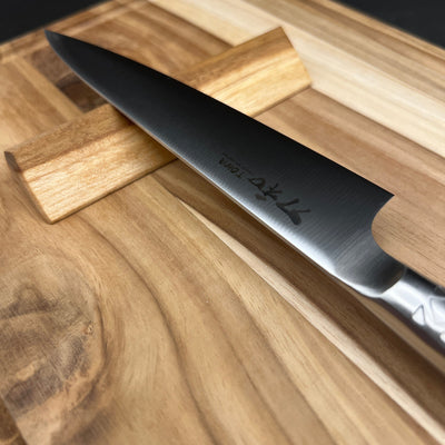 All Stainless Santoku Petty Knife 12cm All Stainless Santoku Petty Knife 12cm - Japanese Knives | My Japanese World