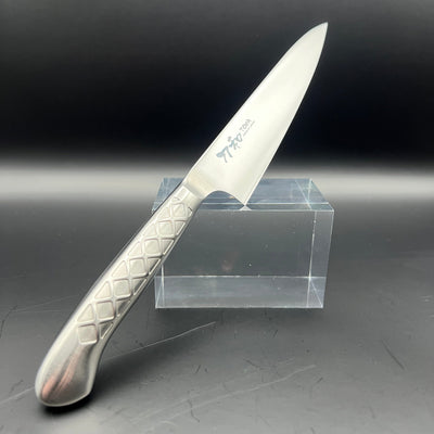 All Stainless Santoku Petty Knife 12cm All Stainless Santoku Petty Knife 12cm - Japanese Knives | My Japanese World