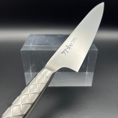 All Stainless Santoku Petty Knife 12cm All Stainless Santoku Petty Knife 12cm - Japanese Knives | My Japanese World