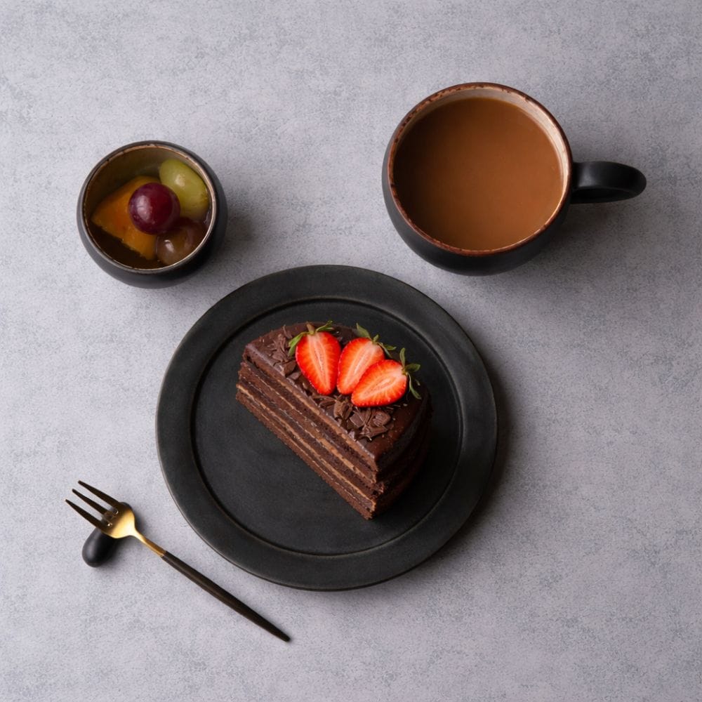 Arita B&W Small Plates Set [2 Plates] Arita B&W Small Plates Set [2 Plates]