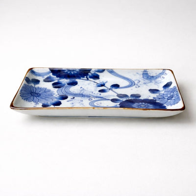 Arita Chrysanthemum Oblong Plate Arita Chrysanthemum Oblong Plate