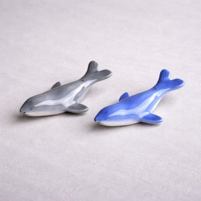 Arita Fur Seal Chopstick Rest Set & Ornament [2 pieces] Arita Fur Seal Chopstick Rest Set & Ornament [2 pieces]