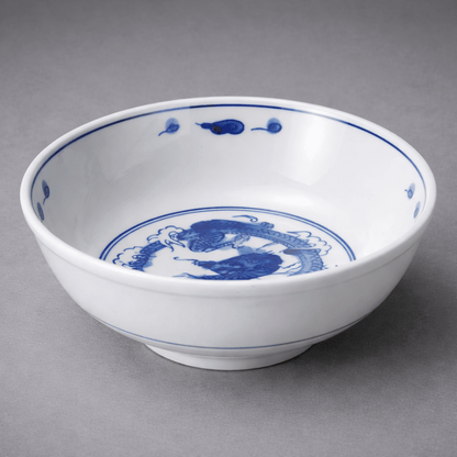 Arita-yaki Blue & White Dragon Bowl Arita-yaki Blue & White Dragon Bowl