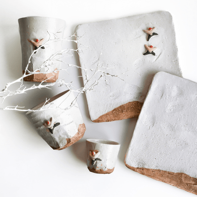 Artisan Climbing Cup by Keizan Kiln Artisan Climbing Cup by Keizan Kiln