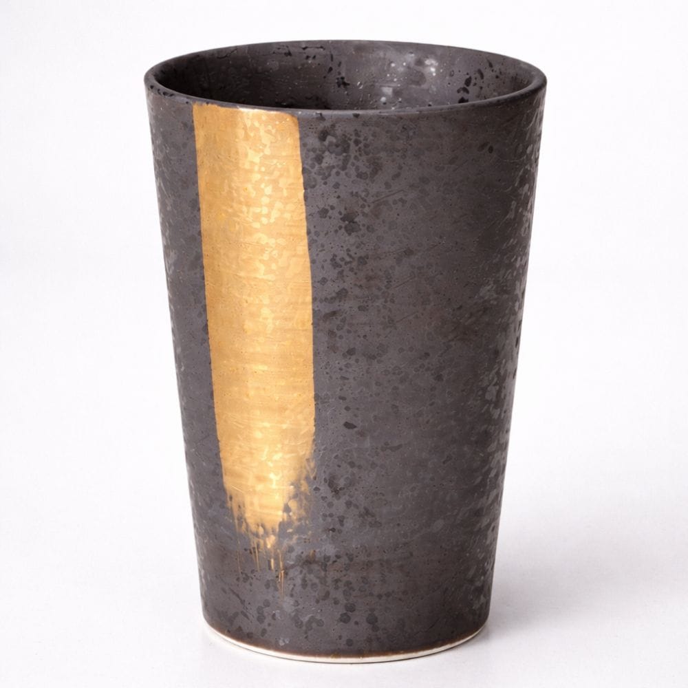 Black Gold Hasami Beer Tumbler Black Gold Hasami Beer Tumbler