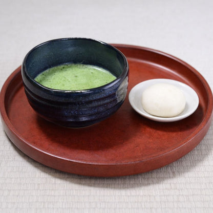 Blue Glaze Mino Matcha Bowl Blue Glaze Mino Matcha Bowl