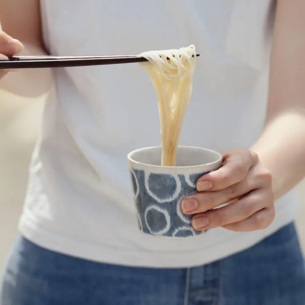 Brush Blue Soba Cup Set (5 pieces) Brush Blue Soba Cup Set (5 pieces)