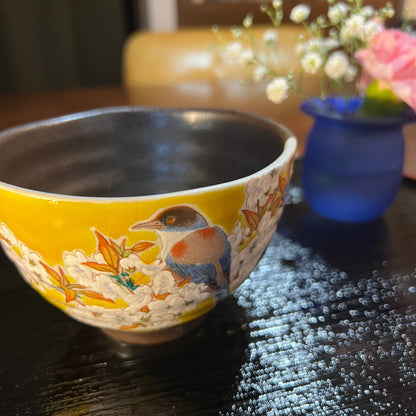 Cherry and Bird Chazuke Bowl Cherry and Bird Chazuke Bowl
