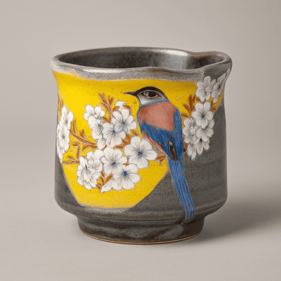 Cherry and Bird Large Tea Cup Cherry and Bird Large Tea Cup