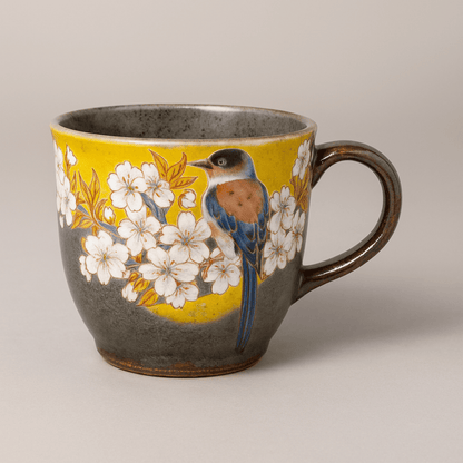 Cherry and Bird Tea Cup Cherry and Bird Tea Cup