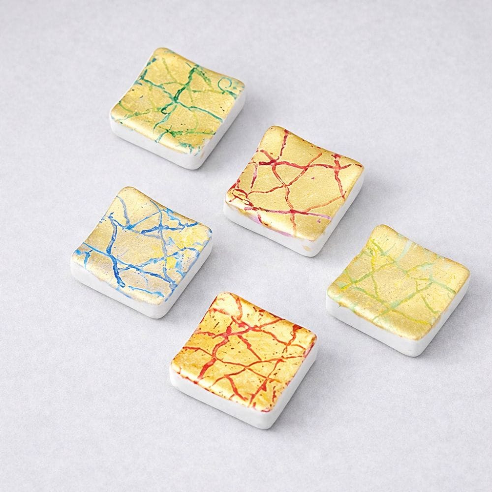 Chopstick Rest Gold Kutani (Set of 5 Pieces) Chopstick Rest Gold Kutani (Set of 5 Pieces)