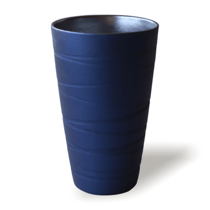 Corune Blue Metal Color Tall Cup Metal Color Tall Cup - Japanese Tableware | MyJapaneseWorld