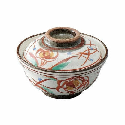 Floral Donburi Bowl with Lid Floral Donburi Bowl with Lid