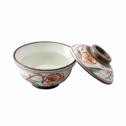 Floral Donburi Bowl with Lid Floral Donburi Bowl with Lid