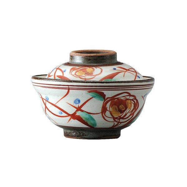 Floral Donburi Bowl with Lid Floral Donburi Bowl with Lid