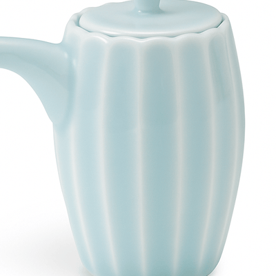 Fluted Soy Sauce Dispenser [Blue] Fluted Soy Sauce Dispenser [Blue]