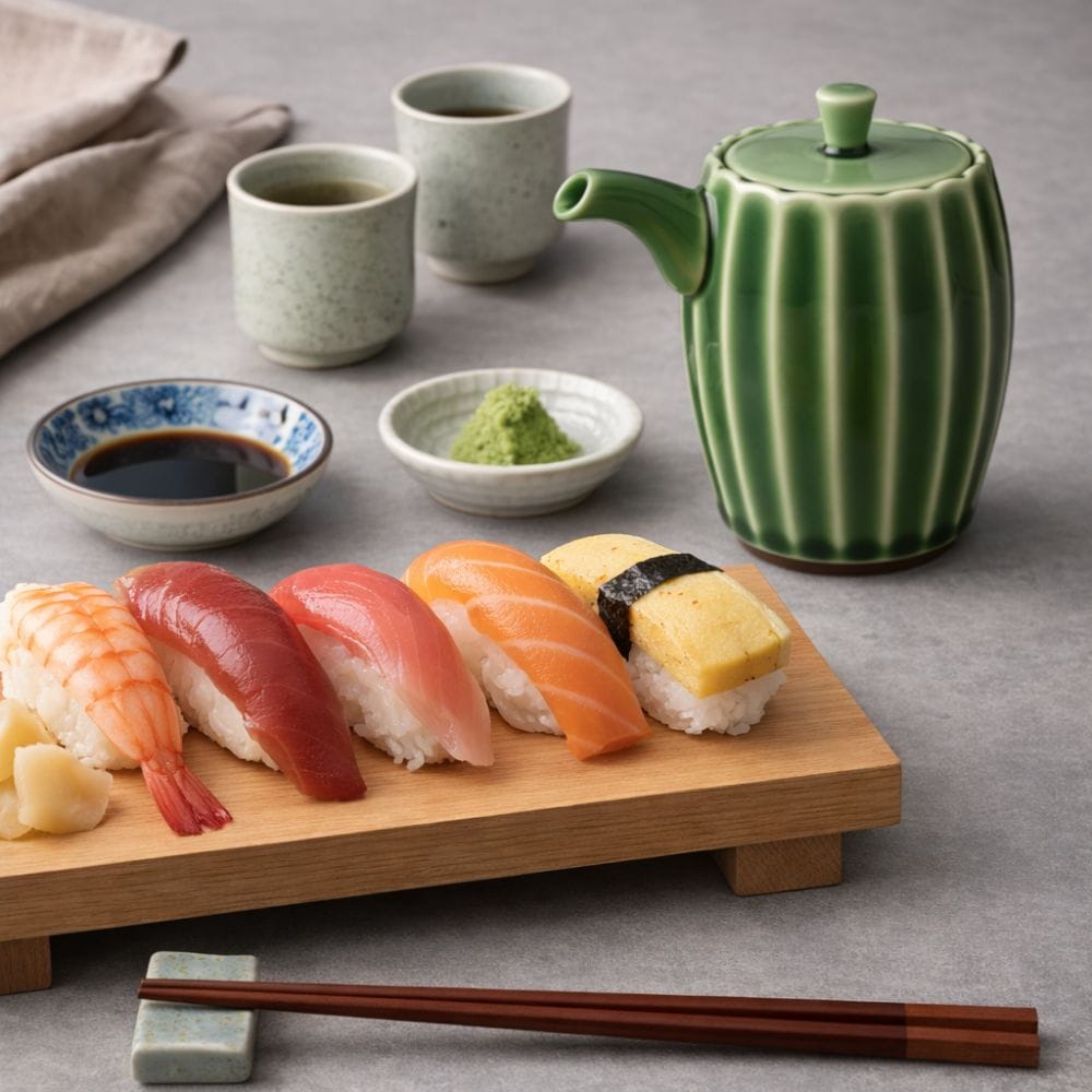 Fluted Soy Sauce Dispenser [Green] Fluted Soy Sauce Dispenser [Green]