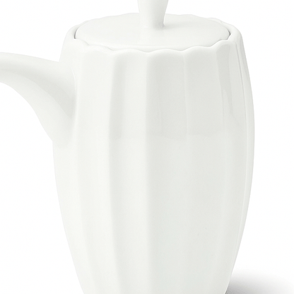 Fluted Soy Sauce Dispenser [White] Fluted Soy Sauce Dispenser [White]