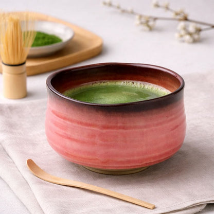 Fuchimaki Pink Mino Matcha Bowl Fuchimaki Pink Mino Matcha Bowl