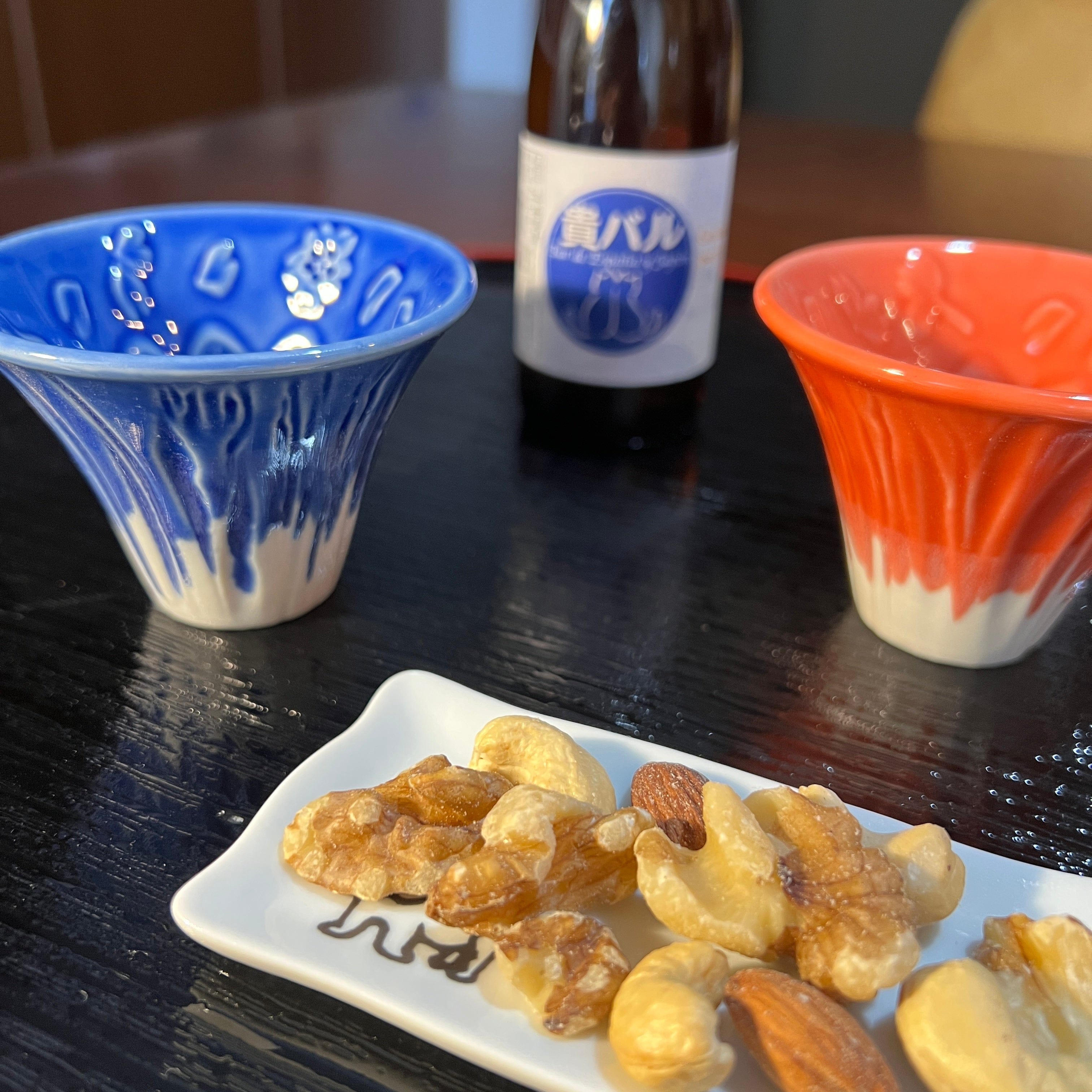 Fujisan Sake Cups Pair Fujisan Sake Cups Pair