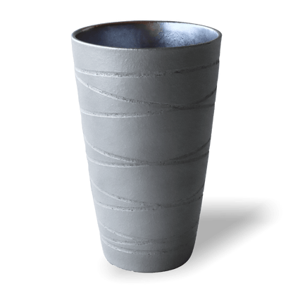 Galena Silver Metal Color Tall Cup Metal Color Tall Cup - Japanese Tableware | MyJapaneseWorld