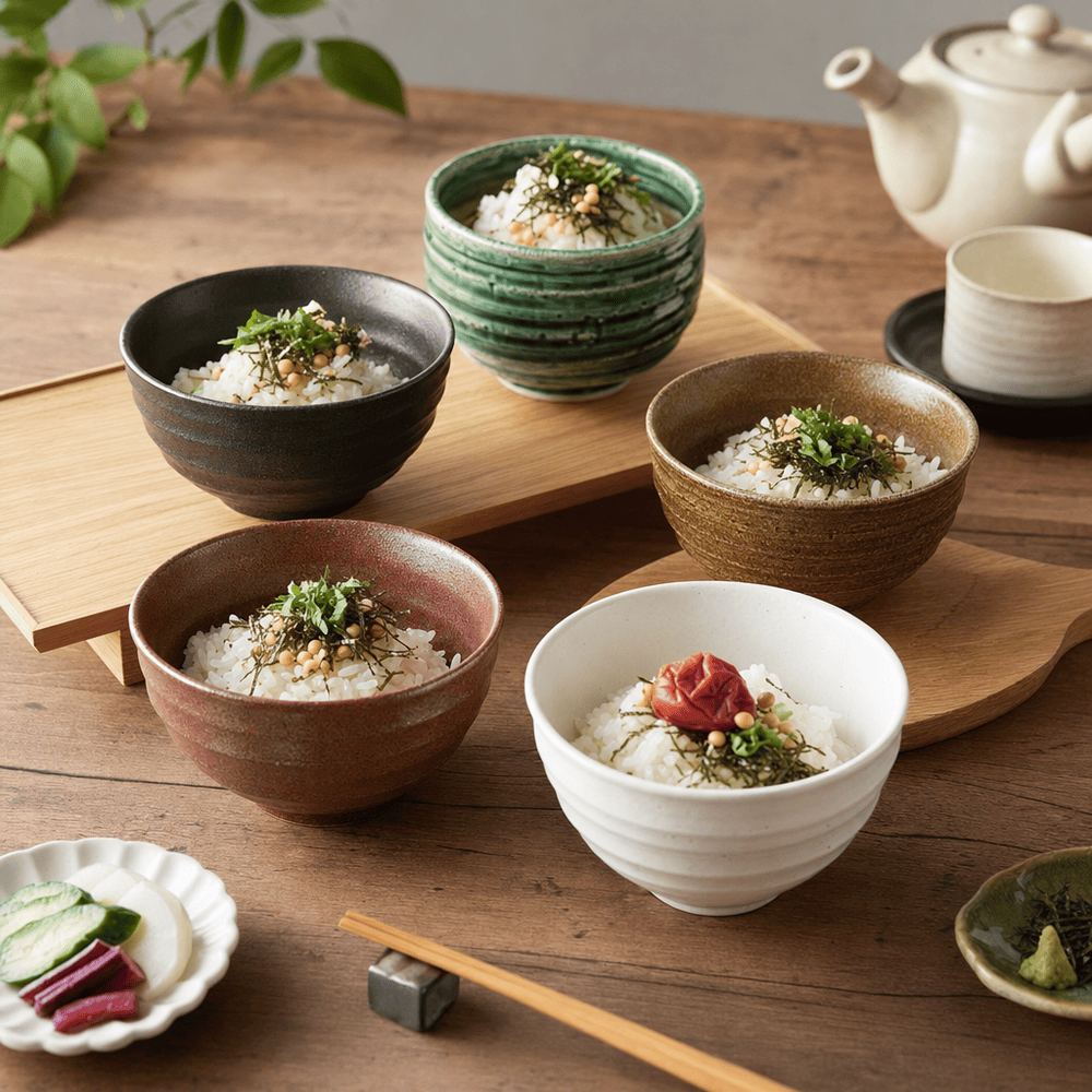 Glaze Tour Ochazuke Bowl Set Glaze Tour Ochazuke Bowl Set