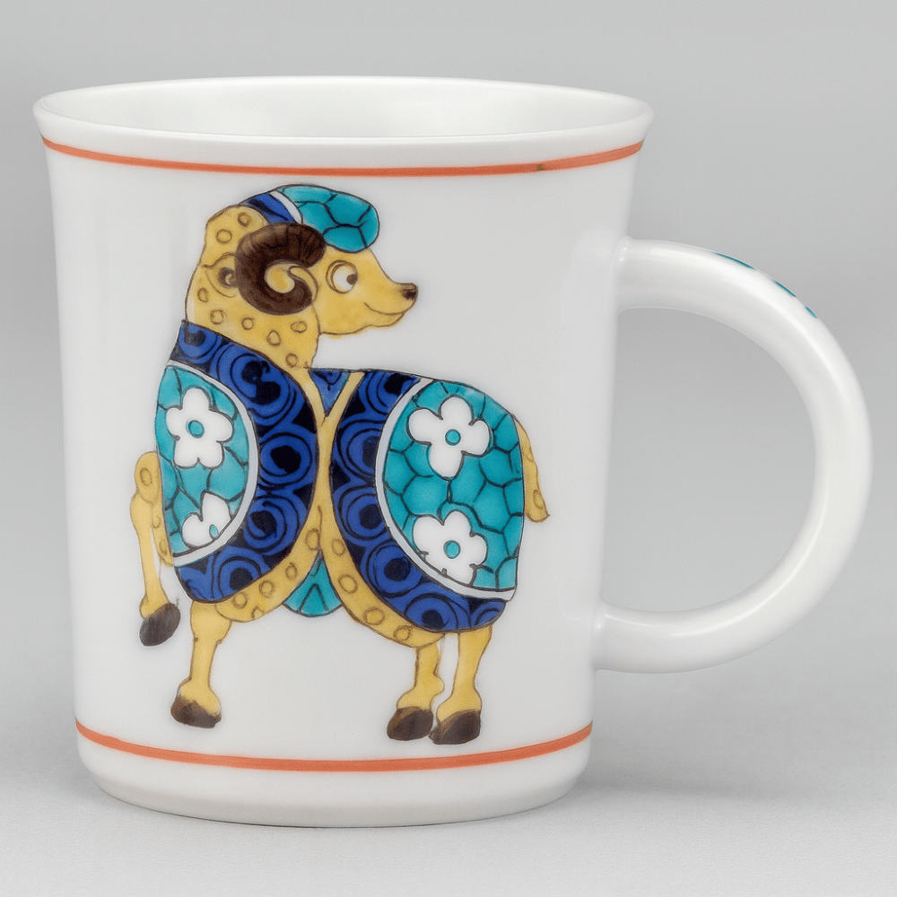 Goat Arita Ware Zodiac Mugs Arita Ware Zodiac Mugs