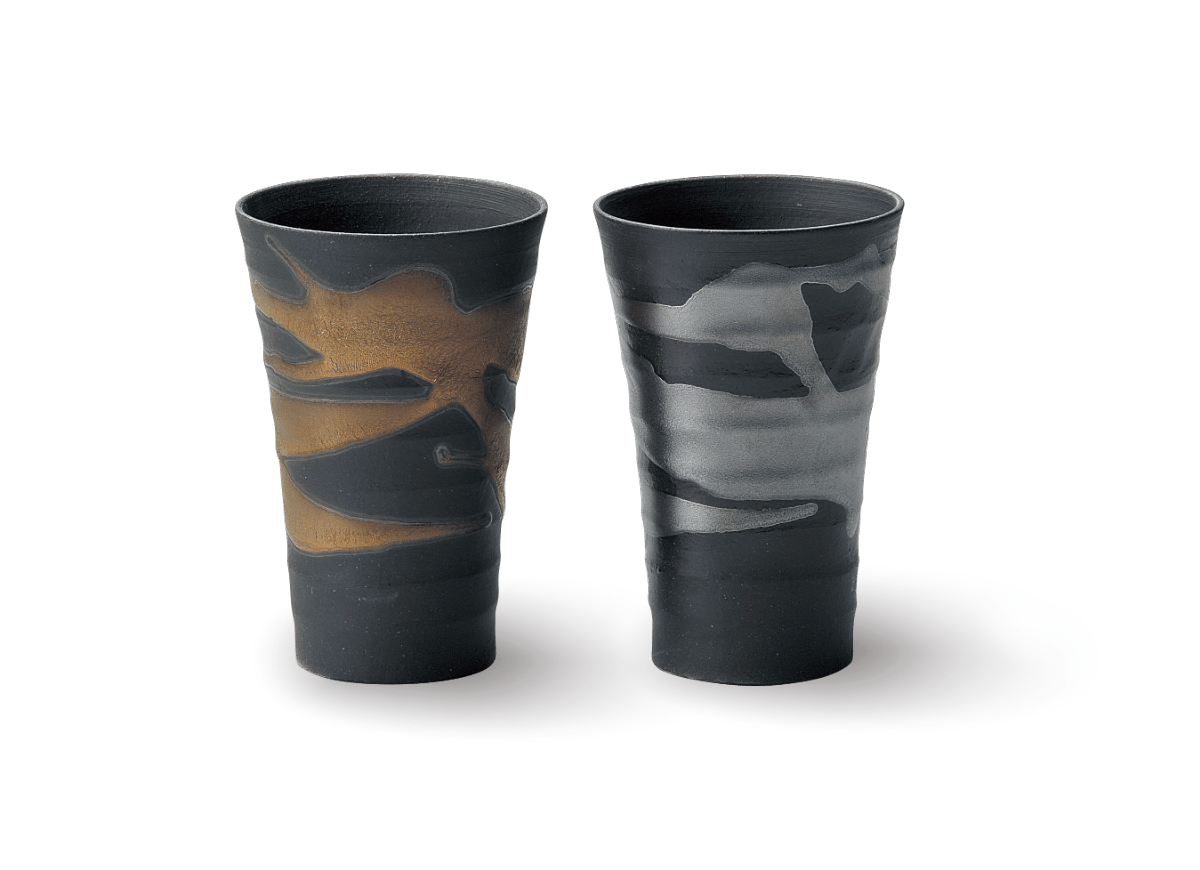 Gold and Silver Small Beer Cup Gold and Silver Small Beer Cup  - Japanese Tableware | MyJapaneseWorld