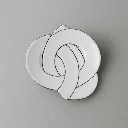 Gold Wire Knotted Mini Plate Gold Wire Knotted Mini Plate