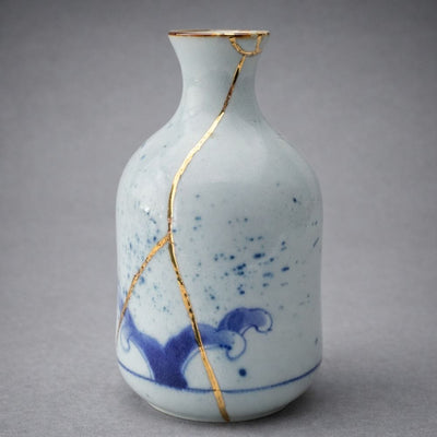 Gold Wire Rabbit Sake Set Gold Wire Rabbit Sake Set