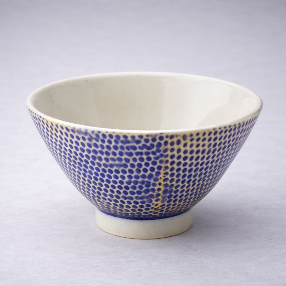 Hasami Amie Inban Pattern Rice Bowl Hasami Amie Inban Pattern Rice Bowl