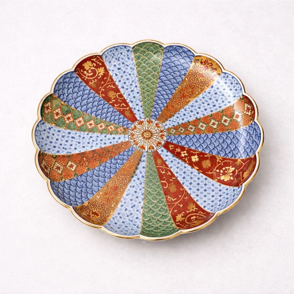 Hasami Chrysanthemum Dinner Plate Hasami Chrysanthemum Dinner Plate