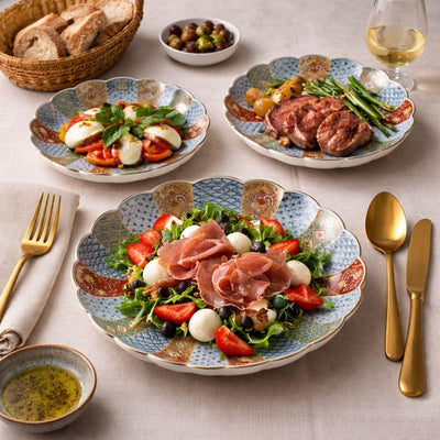Hasami Chrysanthemum Dinner Plate Hasami Chrysanthemum Dinner Plate
