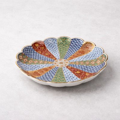 Hasami Chrysanthemum Side Plate Hasami Chrysanthemum Side Plate