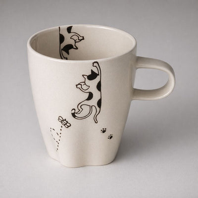 Hasami Hanging Cat Mug Hasami Hanging Cat Mug