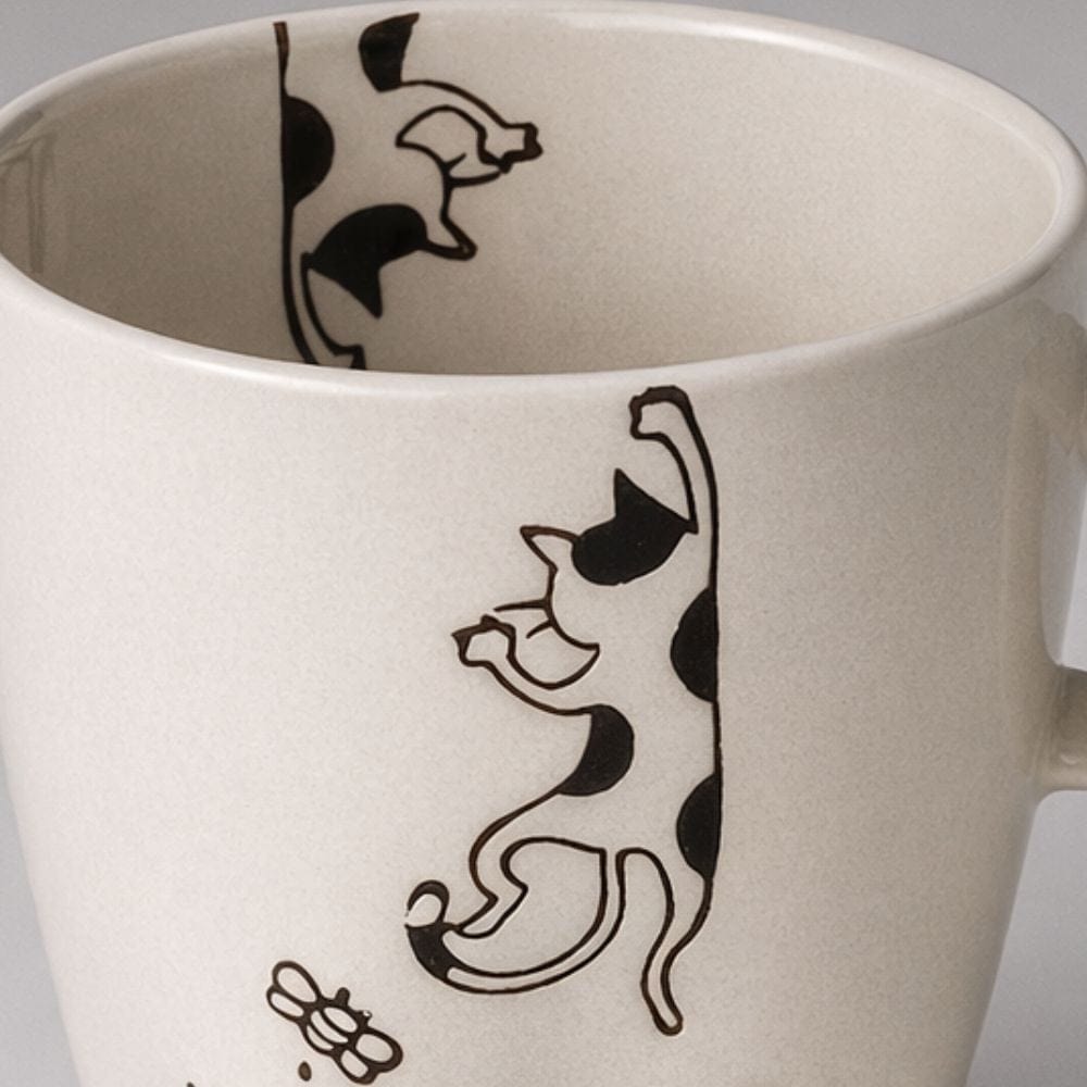 Hasami Hanging Cat Mug Hasami Hanging Cat Mug