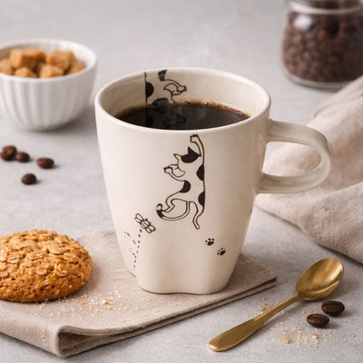 Hasami Hanging Cat Mug Hasami Hanging Cat Mug