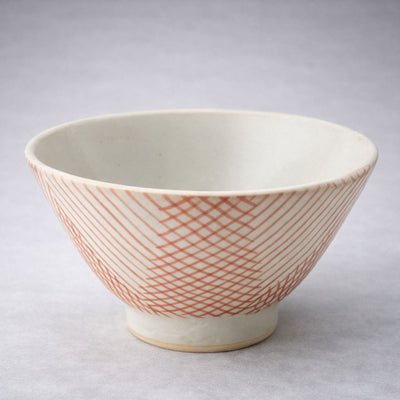 Hasami Koushi Inban Pattern Rice Bowl Hasami Koushi Inban Pattern Rice Bowl