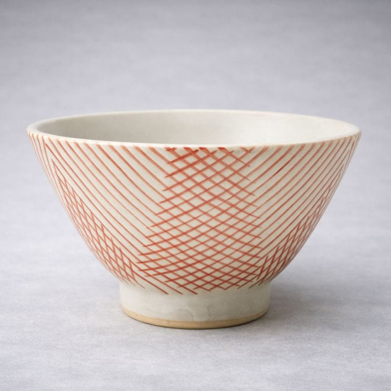 Hasami Koushi Inban Pattern Rice Bowl – My Japanese World