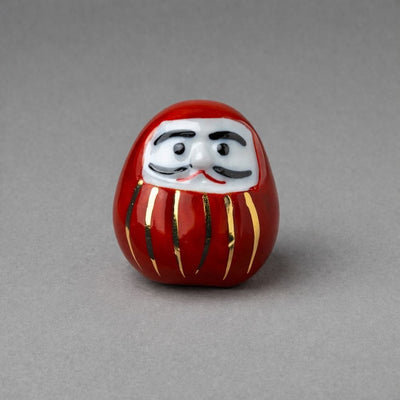 Hasami Red Daruma Chopstick Rest Hasami Red Daruma Chopstick Rest