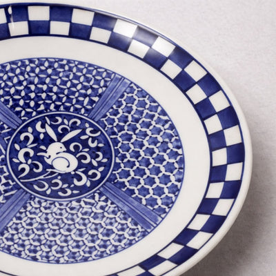 Hasami Silver Rabbit Dinner Plate Hasami Silver Rabbit Dinner Plate