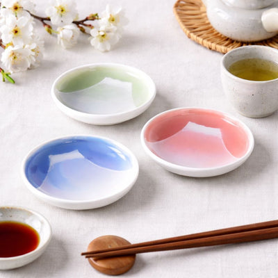 Hasami Uchifuji Gradient Trio Small Plates Hasami Uchifuji Gradient Trio Small Plates