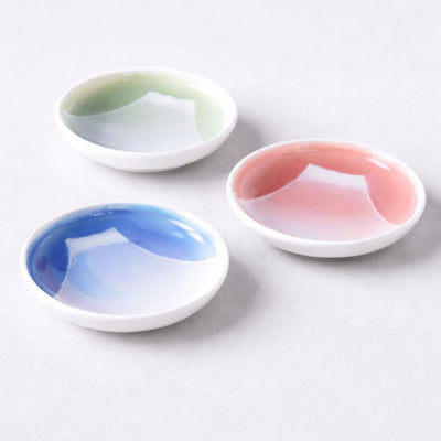 Hasami Uchifuji Gradient Trio Small Plates Hasami Uchifuji Gradient Trio Small Plates