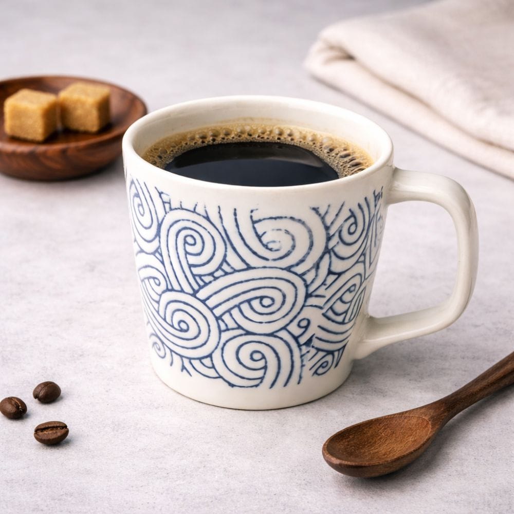 Hasami Uzushio Inban Pattern Mug Hasami Uzushio Inban Pattern Mug