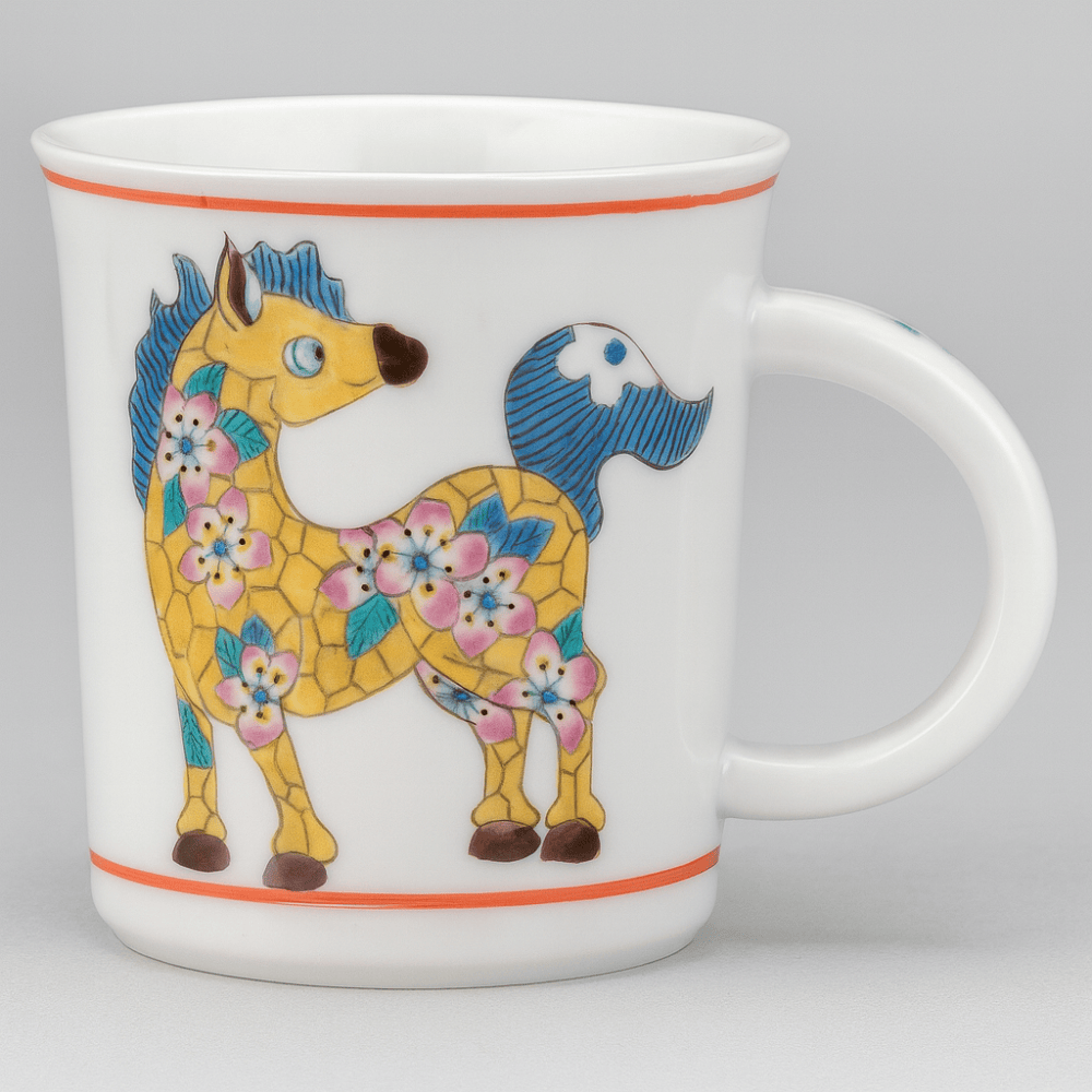 Horse Arita Ware Zodiac Mugs Arita Ware Zodiac Mugs