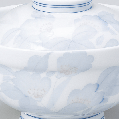 Hydrangea Whisper Bowl with Lid Hydrangea Whisper Bowl with Lid