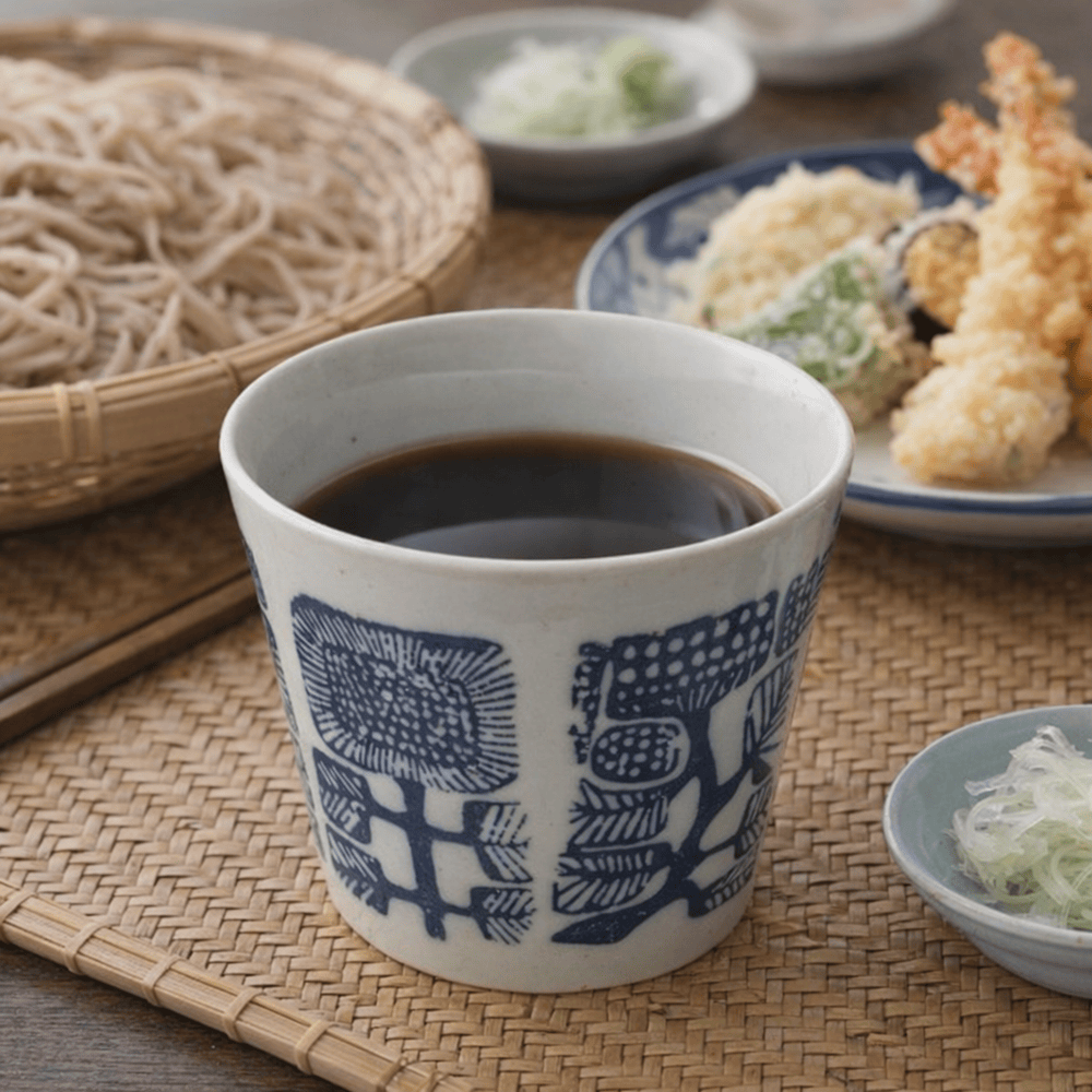 Hasami Inban AZTECA Soba Choko Cup Inban AZTECA Soba Choko Cup | Ceramic Pottery